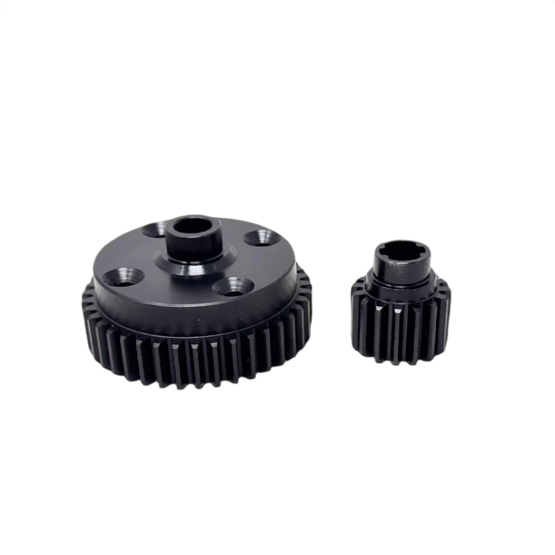 kraken gear Hardened Steel Input & Diff Ring Gear set (2) for Kraken Vesla.5 trans –  Kraken RC