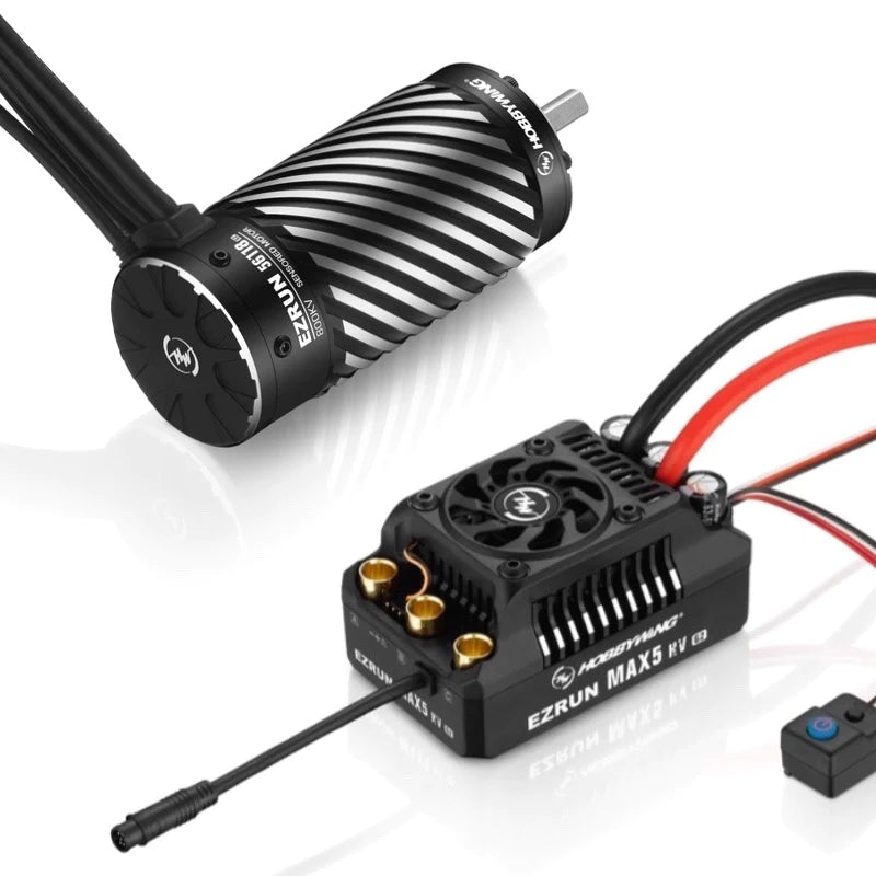 Hobbywing EZRUN MAX5 G2 800KV Combo (6-12S) [HWI38010602] – Kraken RC