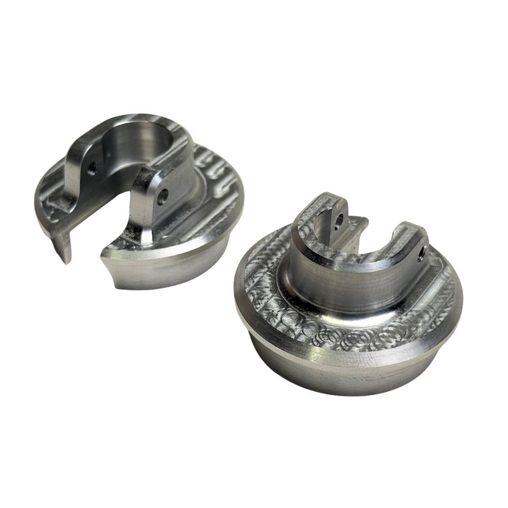 Billet CNC Machined Shock Perches for Kraken RC Losi 5IVE Big Bore Shocks