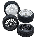 MCD Tyre 180 mm Asphalt + Wheels  (One pair)