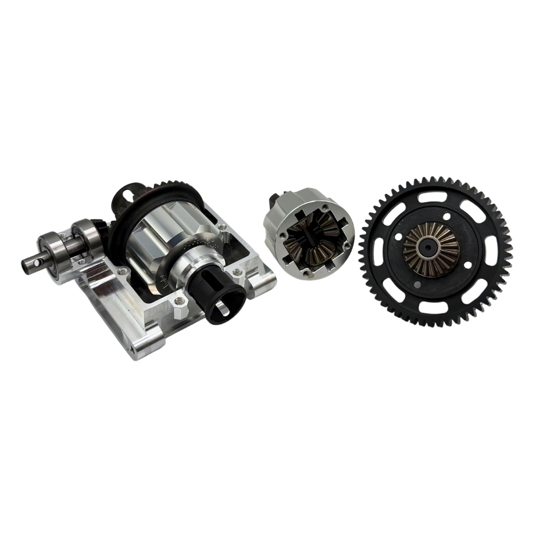 Kraken Billet Losi 5IVE-T Pin-less HD Bevel Gear Diff Conversion Kit