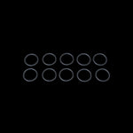 MCD Floating Shock Piston O-Ring 2014 2x17 mm - 670302R