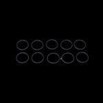 MCD IBS C/R Adjustable Shock Absorber O-Ring 1x16 - 670901R