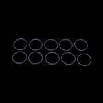 MCD IBS C/R Adjustable Shock Absorber O-Ring 1x22 - 671201R