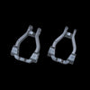 MCD L/R Caster Block Set 0 Deg. (Opt.) - 300703P