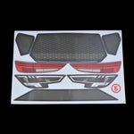 MCD TCA5 EFRA 5073-74/21 Body Basic Decal Set - 551601P