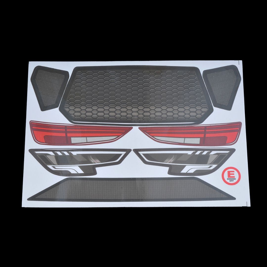 MCD TCA5 EFRA 5073-74/21 Body Basic Decal Set - 551601P