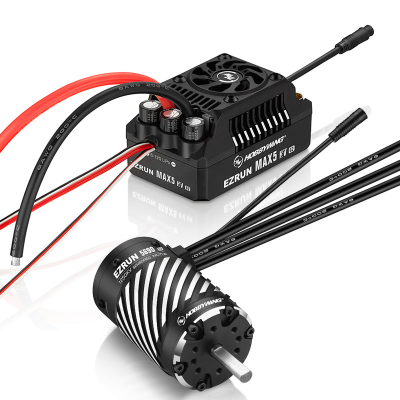 Hobbywing EZRUN MAX5 G2 800KV Combo (6-12S) [HWI38010602]