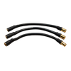 Kraken RC 8AWG cable extenders for VESLA.5 or VEKTA.5E, KRC412, flat view showing the three bullet-connector leads