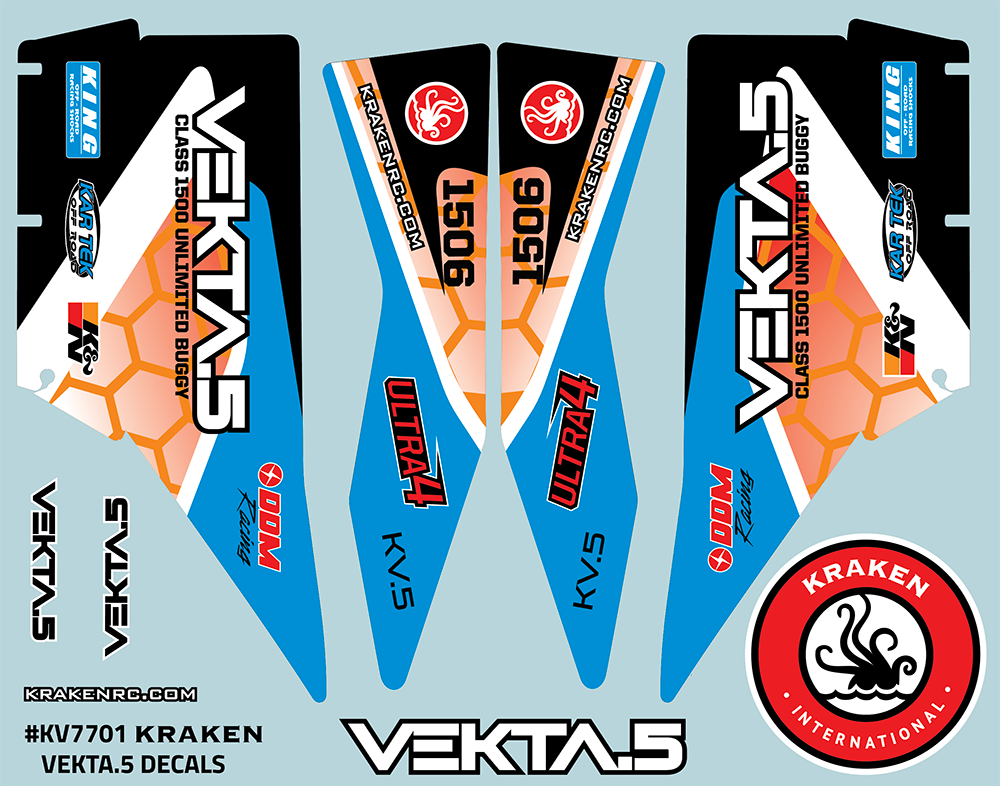 VEKTA.5 ARTR Vinyl Wrap [KV3611A]