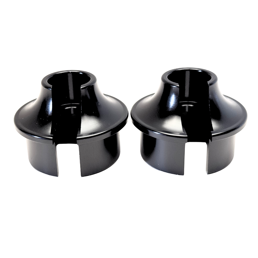 Billet CNC Spring Perch set BLACK (2) for VEKTA.5 & VESLA.5 [KV2267B]