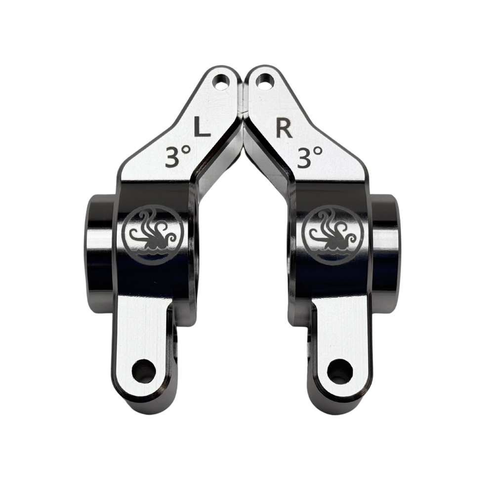HD T6061 Billet Aluminum Rear Wheel Hubs Set L/R VESLA.5 [KVS209]