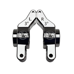 HD T6061 Billet Aluminum Rear Wheel Hubs Set L/R VESLA.5 [KVS209]