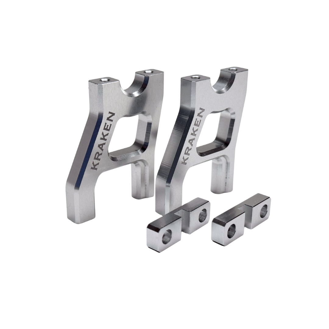 Kraken Vesla CNC Throttle Brake Servo Mounts with clamps (2) [KVS229]