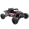 Model of a remote control off-road vehicle on a white background