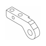 MCD DUOX Clutch Bell Carrier/Brake Plate Stiffener Alloy 2mm Down(Opt.) [415803A]