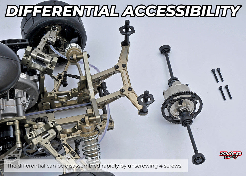 MCD Racing Duox with easy differential access