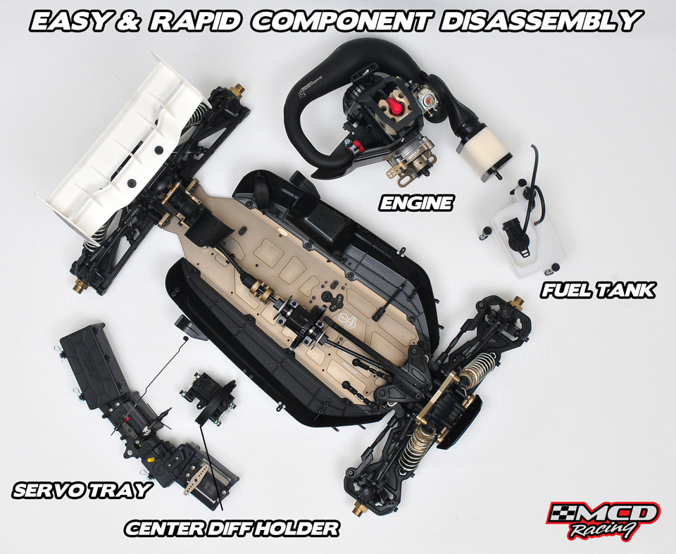 MCD RR5 Showing modular assembly for easy maintenance