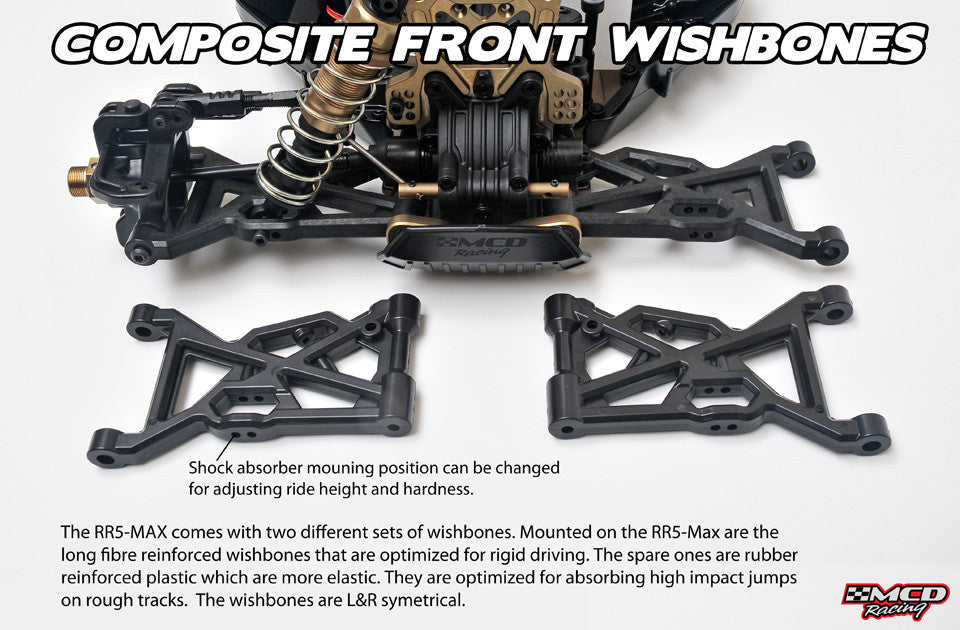 MCD Front Wishbone redesigned shape