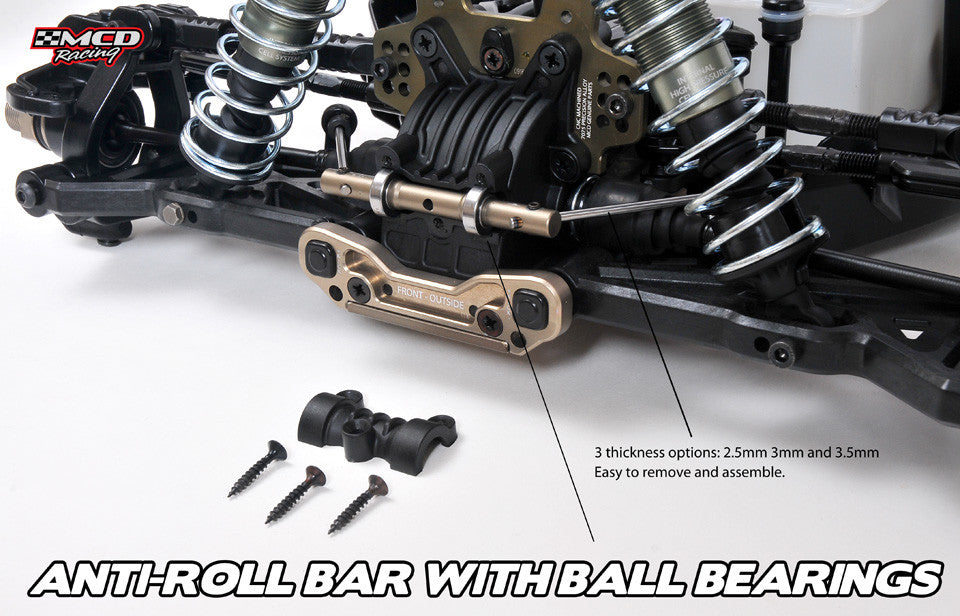 MCD Racing W5 bearing supported sway bar