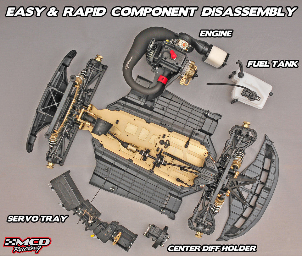 MCD XS5 Modular assembly for easy maintenance