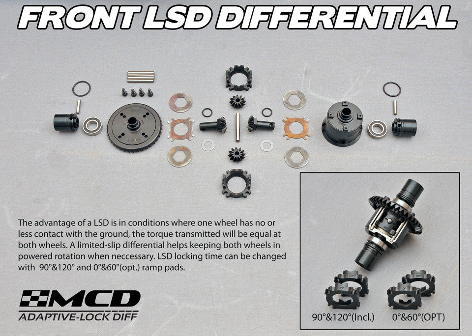 MCD front limited slip differential (LSD)