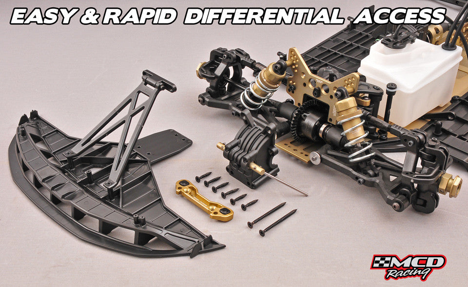 MCD XS5 Front differential access through gearbox
