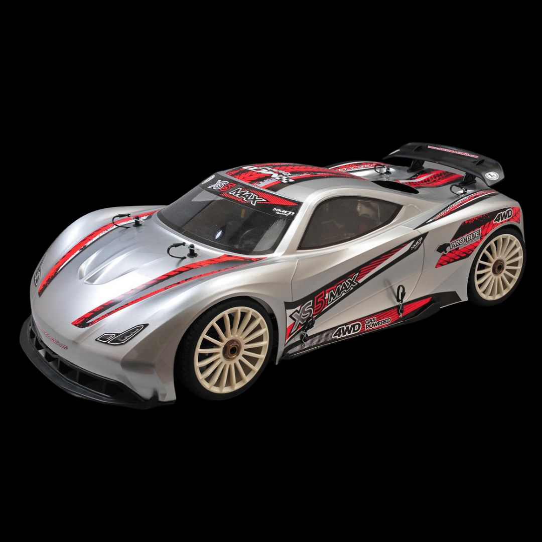 MCD XS5 Max E with silver painted body